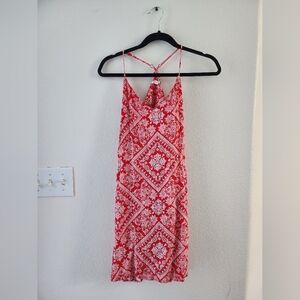 Y2k Bandana/paisley pattern  womens dress by eyeshadow.  Size large